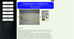 Desktop Screenshot of compositcompany.sk